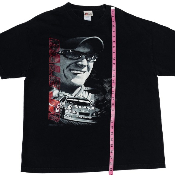 90s Dale Earnhardt Jr. NASCAR T Shirt - Extra Large | Vintage Race Car Promo Tee - Picture 2 of 8